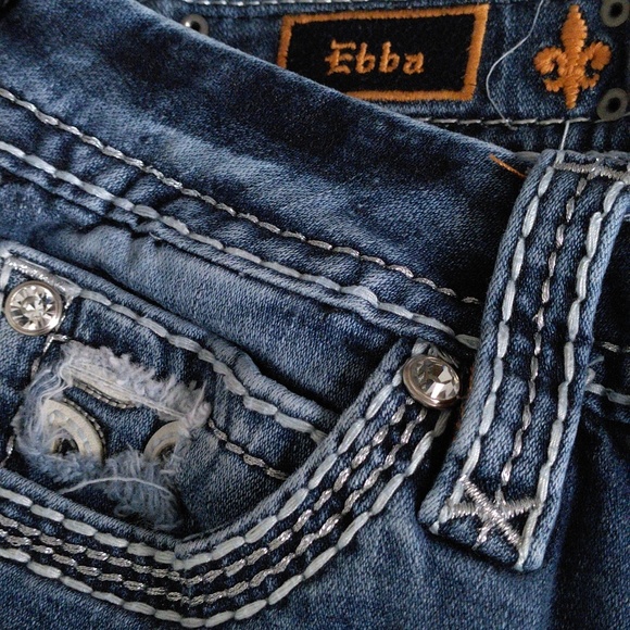 Rock Revival Size 29 Ebba Easy Crop Jeans - Picture 6 of 16